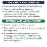 For Safety & Courtesy English