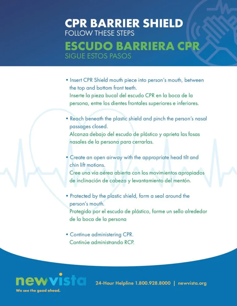 New Vista CPR Updated Flyer English Spanish