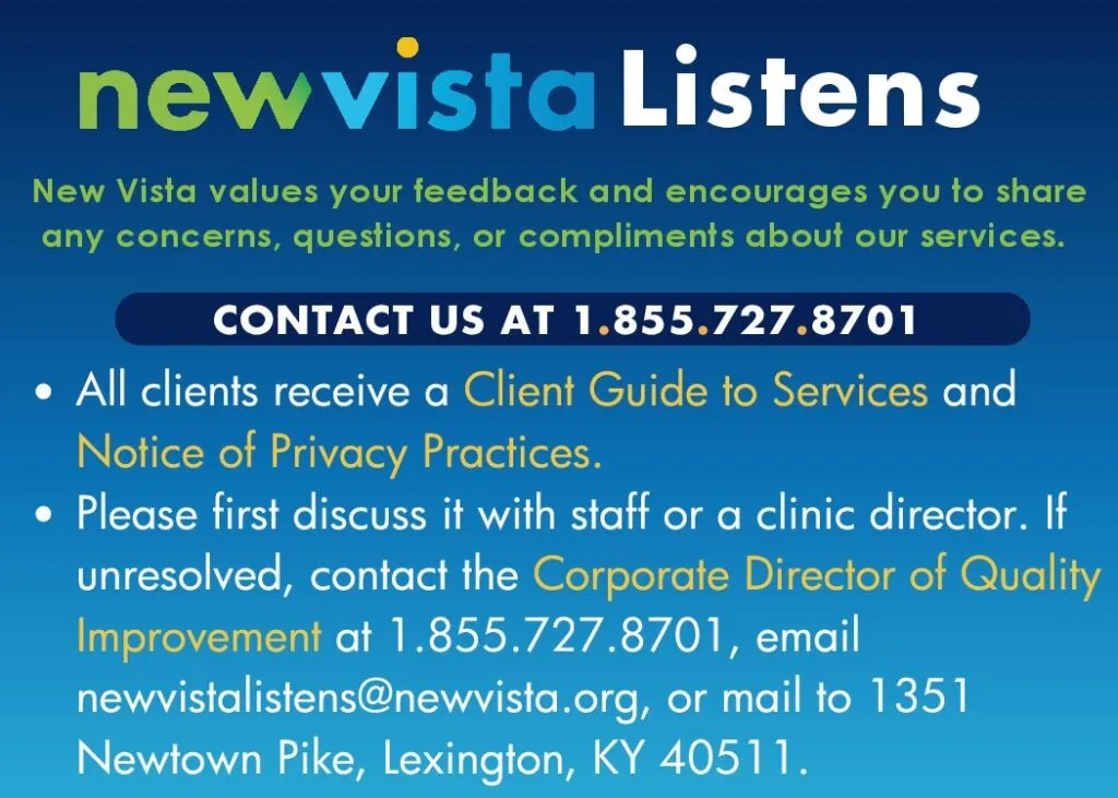 New Vista Listens